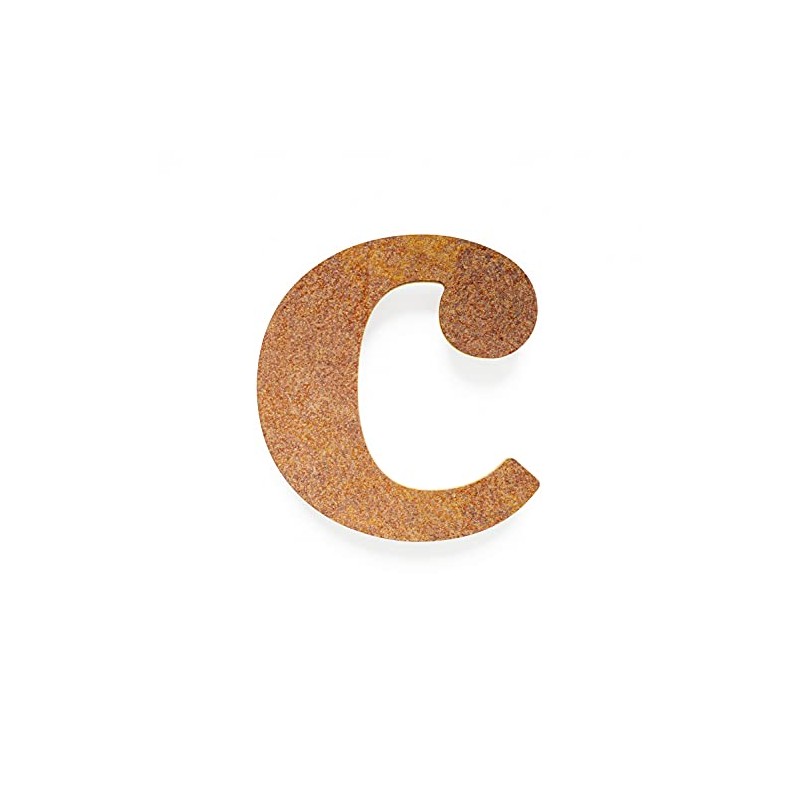 Vintage House Number C - Solid, Weatherproof & Durable -