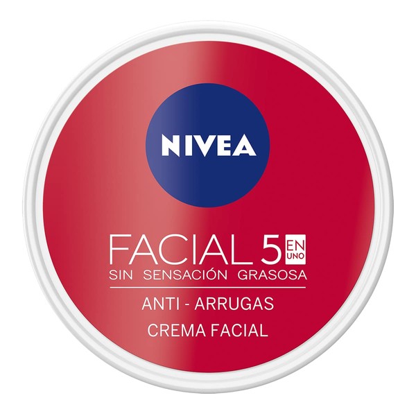 NIVEA Crema Facial Hidratante Antiedad 5 En 1 Cuidado Anti