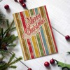 6 Pack Retro Vintage Christmas Cards ~ Merry Christmas Cards