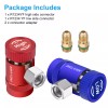 Wowpartspro R1234YF Quick Coupler Adapter for Car AC System, HP
