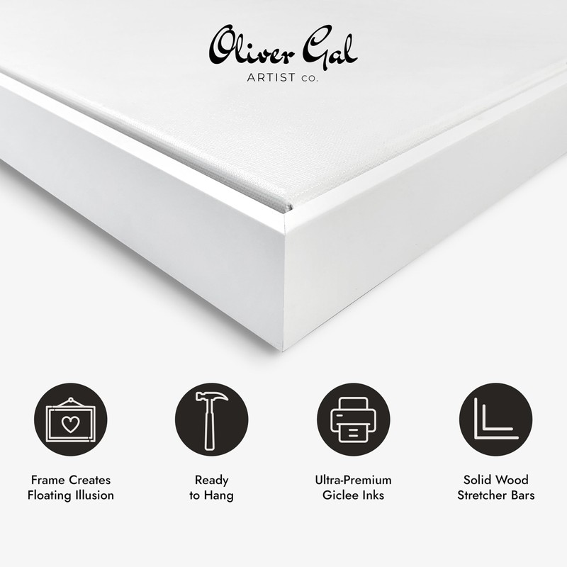 Nature and Landscape Framed Wall Art Canvas Prints 'Magical Forest'