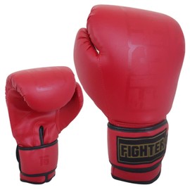 Voit Guantes de Box Fighter, para Entrenamiento, 8 a 16 oz (Rojo, 16 oz)