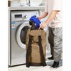 Dalykate Backpack Laundry Bag, Laundry Backpack with Shoulder Straps and