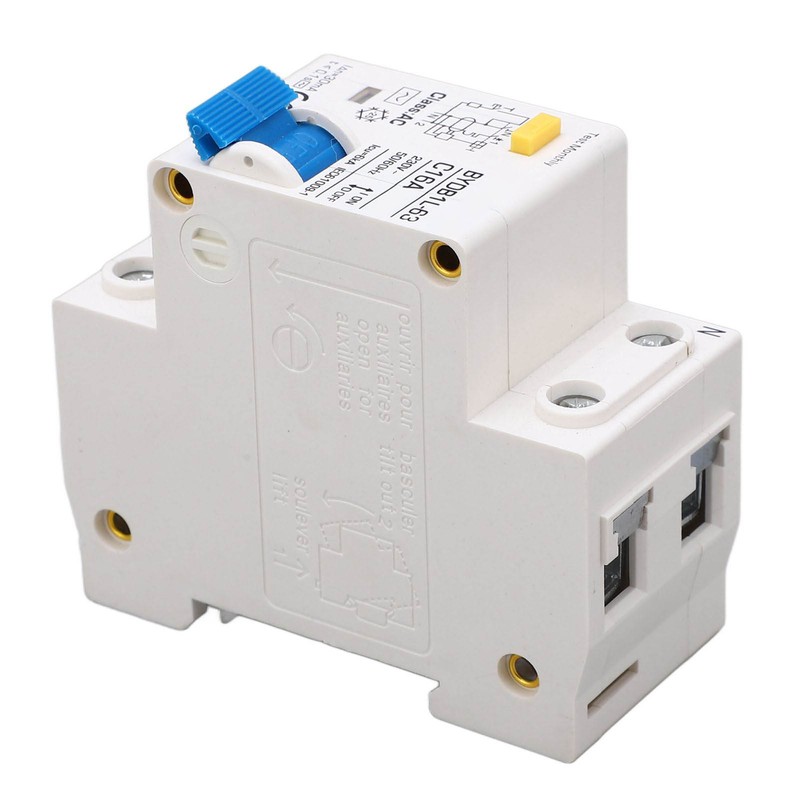 Circuit Breaker 1P+N AC 16A Residual Current Earth Leakage Protection
