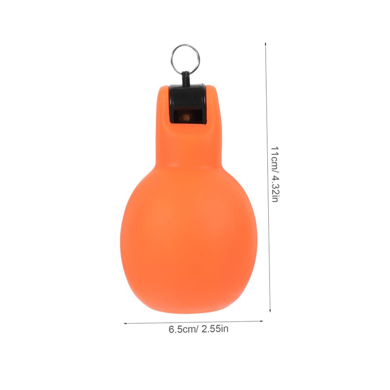 Abaodam Portable Small Squeeze Whistle Bright Design Outdoor Survival Whistle