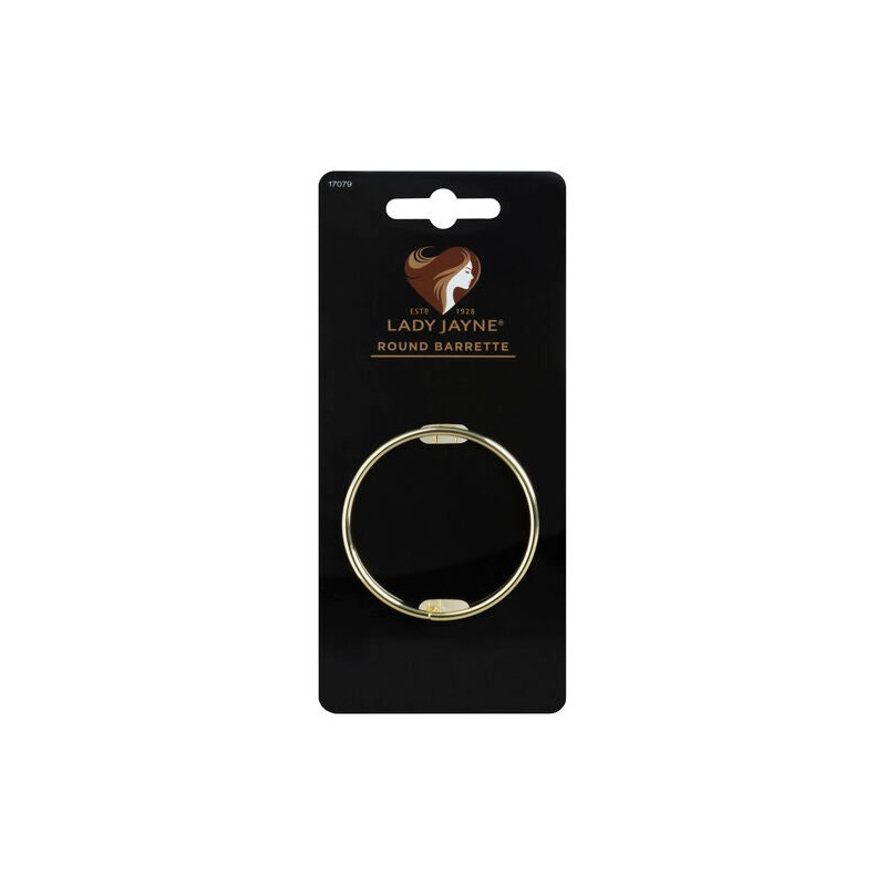 Lady Jayne Metallic Round Clip