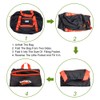Foldable Duffel Bag, 46L Lightweight Travel Luggage Collapsible Backup Bag