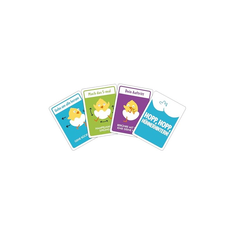 Exploding Kittens, Hopp, Hop, Chicken Hinns! Children's Game, Reaction Game,