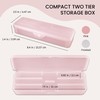 Beauticom Double-Layer Personal Storage Storage Case for Professional Nail Art
