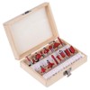 life_mart Carbide Blade Router Bit, 15 pcs, Trimmer Bit, Carbide