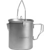 Fire-Maple Camping Pot, 0.9L Titanium, Compact, Lightweight, Camping Cooker, Kettle,