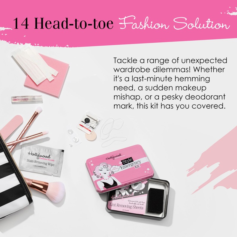 Hollywood Fashion Secrets Style Emergency Kit, Your Compact, On-The-Go Wardrobe