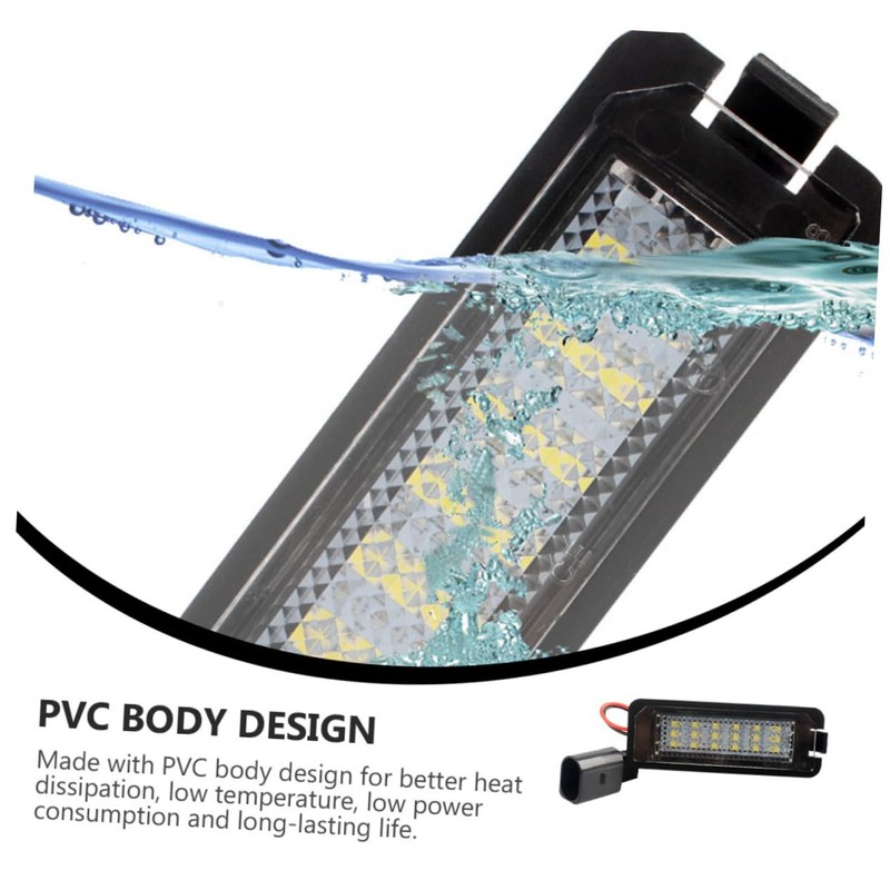ABOOFAN 2 Pcs LED License Plate Replacement Light Lamp with