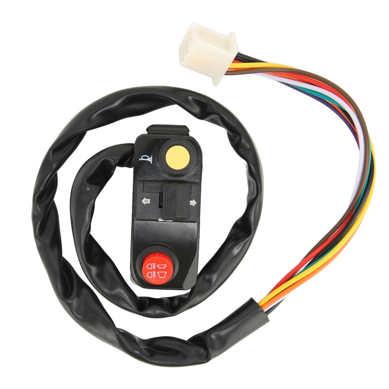 Motorcycle Handlebar Switch Universal 7/8in Motorbike Handle Bar Accessory DC