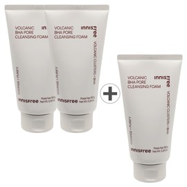 Innisfree Volcanic Pore Baja Cleansing Foam 150g 2+1 pieces / 이니스프리 화산송이 모공 바하 클렌징 폼150g 2+1개