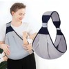 Adjustable Baby Carrier Wrap,Portable Breathable Baby Sling,Soft Baby Sling Carrier,Toddler