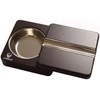 GERMANUS Rotatable Ashtray for Cigars, Brown
