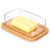 Butterdose Butterschale Butterbehälter Butterglocke aus Bambus