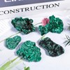 Rockcloud Natural Malachite Raw Stone Irregular Ornament Healing Crystal Stone