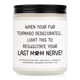 BYHEARTOHOME Dog Mom Gifts for Women, Birthday Gift, Dog Lovers Gifts, Present Ideas for Pet Owners, Mothers Day Puppy Mom Gift for Friends, Coworkers, Sister(7oz)