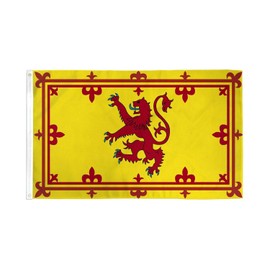 Trade Winds 3x5 Scotland Lion Premium 210D 3'x5' Knitted Poly Nylon Dura Flag Banner (FI) Fade Resistant Premium
