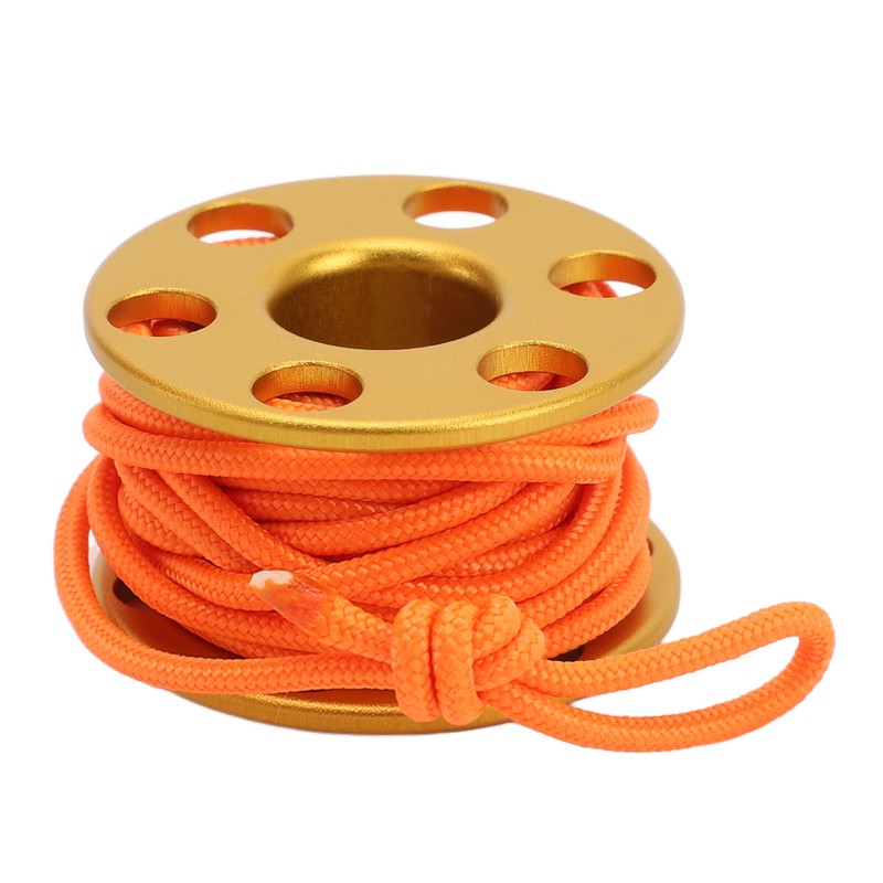 Scuba Diving Finger Reel Aluminum Alloy Mini Finger Spool Reel