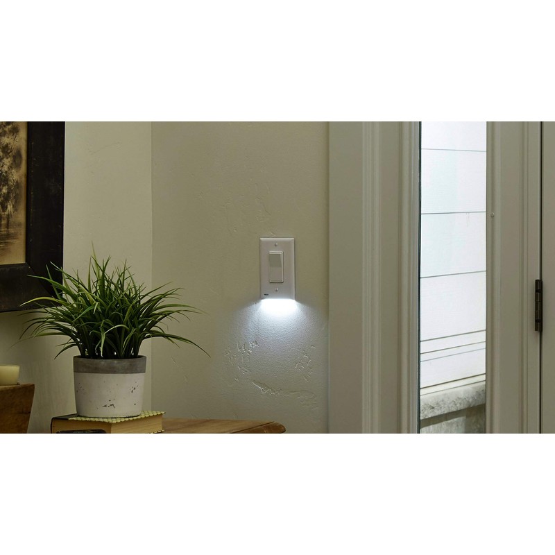 SnapPower 3 Pack SwitchLight - LED Night - for Single-Pole