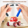Cartoon Remote Control Toy Car Rotating Drift Multi Functional Fire