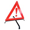BRITEGUARD 3 Piece Reflective Road Safety Triangle with Warning Exclamation