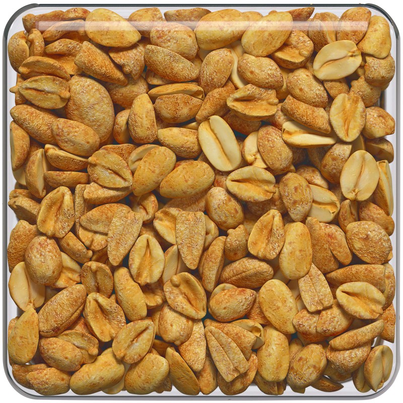 Fisher Snack Honey Roasted Peanuts, 36 Ounces (Pack of 6),