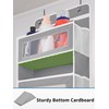 JARLINK 2 Pack Over the Door Organizer Storage, 5 Shelf