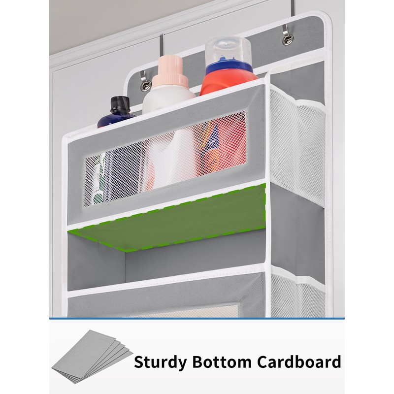 JARLINK 2 Pack Over the Door Organizer Storage, 5 Shelf