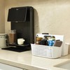 ALINK Plastic Shower Caddy Basket, Portable Divided Cleaning Supply Storage