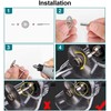 Cutting Wheel Set Compatible with Plastic 60pcs for Rotary Tool,