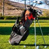 Golf Ball Pouch,Golf Tee Bag Tee Holder Bag,Leather Golf Ball