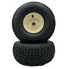Set of 2-15x6.00-6 Beige Cub Replacement Wheel - Fits 3/4