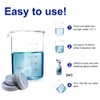 MotorbyMotor Car Windshield Washer Tablet, 100pcs Washer Fluid Tablets, 1