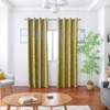 Amidoudou 1 Pair Nordic Style Luxury Velvet Curtains for Living