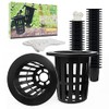 100 Pack 2" Heavy Duty Net Pots for Hydroponics &
