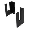 4Pcs Black Acrylic Skateboard Wall Mount Rack Skateboard Wall Hanger