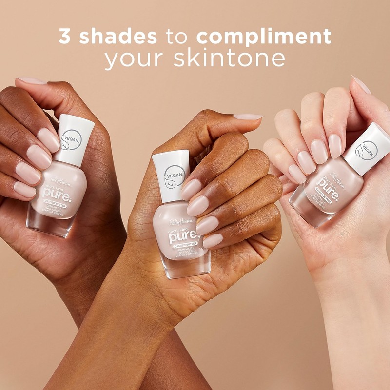 Sally Hansen Good. Kind. Pure. Nail Polish | Plant-Based, Vegan,