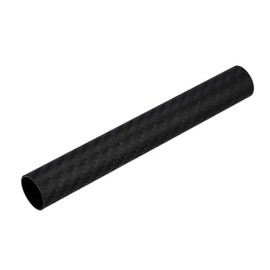 Jack-up handle sleeve, cover, for pannier rack, real carbon