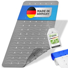 Königwerk Non-Slip Bath Mat - 100% BPA Free [80 x 38 cm] | Without PVC | For Pure Bath Fun | Bath Mat Made in Germany | Non-Slip Bath Mat - Ideal for Adults and Children