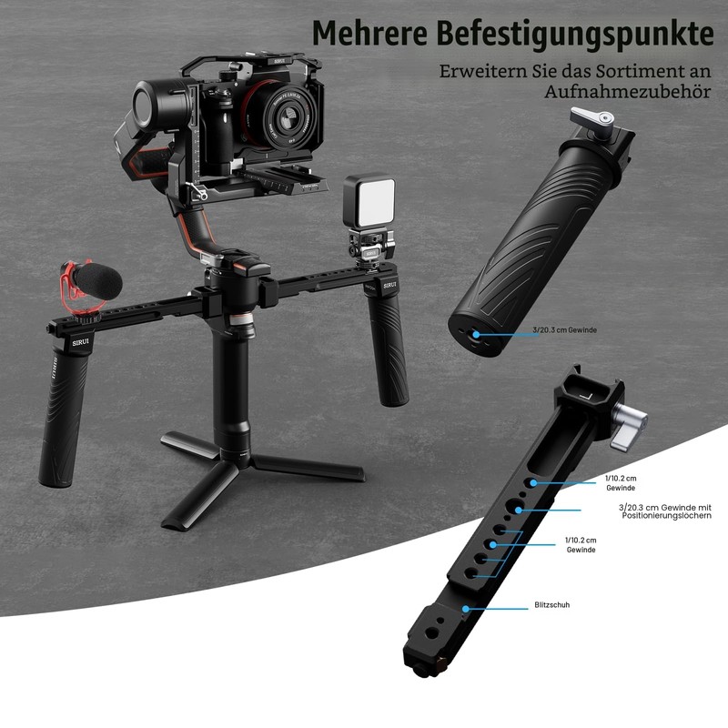 SIRUI Dual Handgrip for DJI RS 4/ RS 4Pro/RS 3/RS