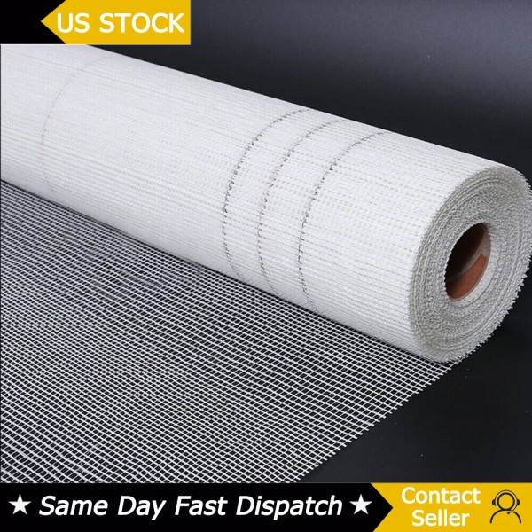 Unbranded 1*6 Meter Fibreglass Mesh 160g/m2 for Plaster Rendering Crack