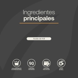 Aceite De Krill 90 Caps 1000mg Astaxantina Epa Dha B Life