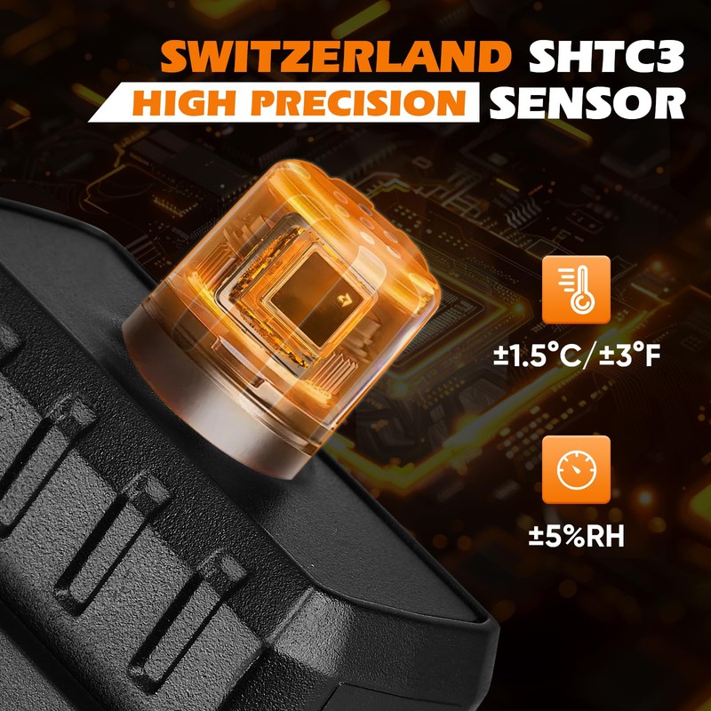 Deyisha Industry Temperature Humidity Meter High Precision and High Rate
