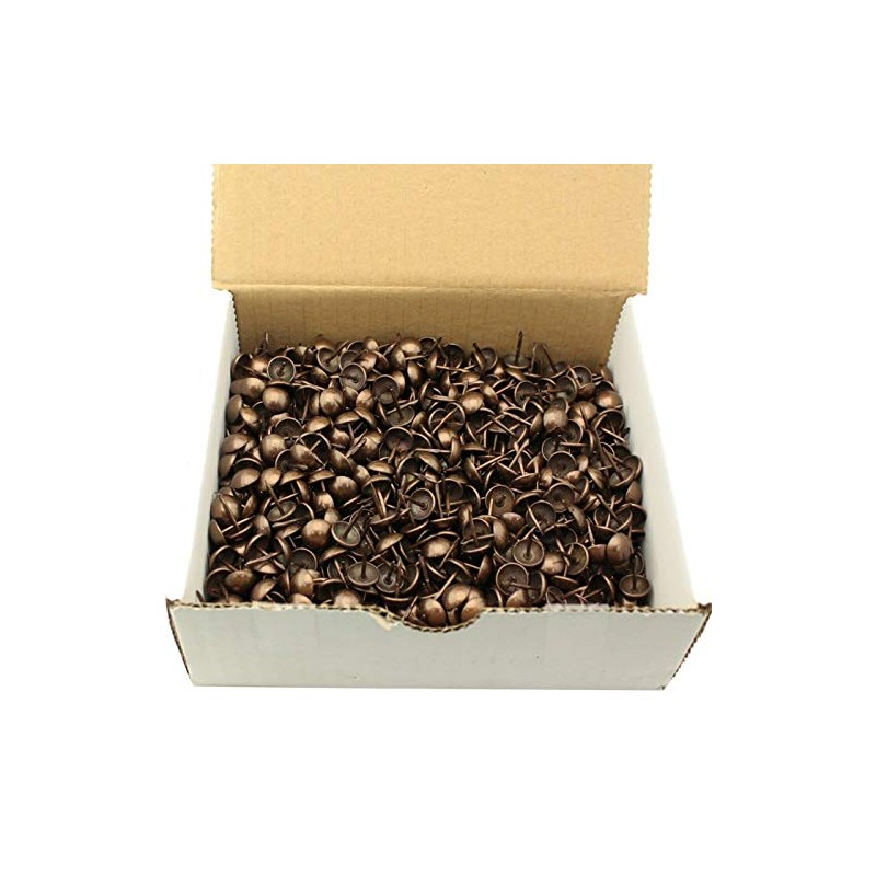 C.S. Osborne 1000 Pcs 7/16" Diameter Antique Oxidized Nail #6990-AO-1/2