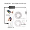 65.6 ft Bluetooth LED Strip Lights, Sync Music Color Changing