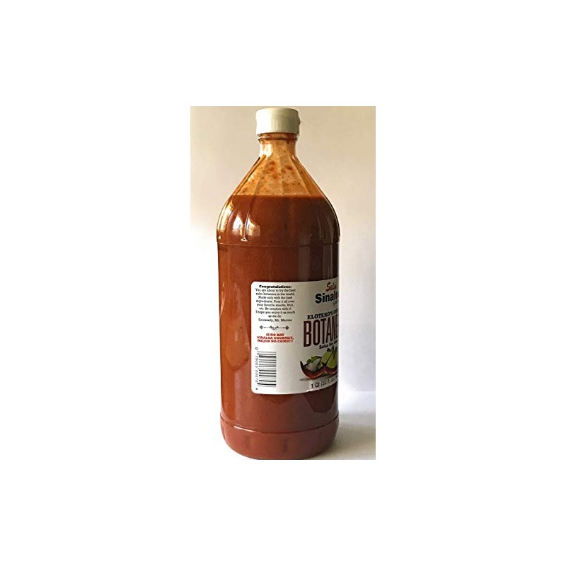 Salsa Sinaloa Botanera Hot Sauce 32 oz